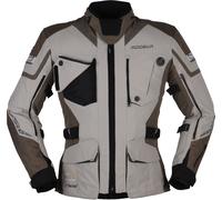 Modeka Panamericana 2 Giacca tessile moto, grigio/marrone, Taglia XL