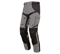 Modeka Panamericana 2 Pantaloni tessili moto, nero-grigio, taglia XL
