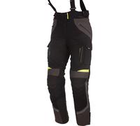 Modeka Panamericana Le signore moto tessile pantaloni, nero-giallo, taglia 38 per donne