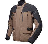 Modeka Paneo LT impermeabile Moto Tessile Jacke, nero-beige, taglia 2XL per maschi