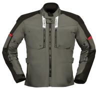 Modeka Raegis Giacca tessile moto, nero-grigio, taglia 8XL