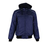 Modeka Raid Giacca in tessuto, Blu navy, Taglia XXS