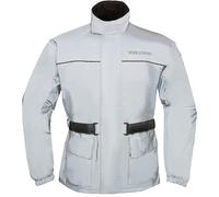 Modeka Rain Silver Giacca antipioggia, argento, taglia 3XL per maschi