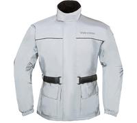 Modeka Rain Silver Giacca antipioggia, Argento, Taglia 4XL