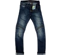 Modeka Sorelle Pantaloni Tessili Moto Da Donna, blu, Taglia 34