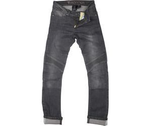 Modeka Sorelle Pantaloni Tessili Moto Da Donna, grigio, taglia 36 per donne