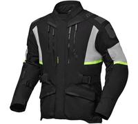 Modeka Striker III Giacca tessile da motocicletta, nero-giallo, taglia S per maschi