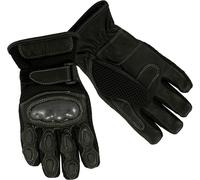 Modeka Summer Guanti da moto per bambini, nero, taglia XL