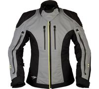 Modeka Takuya, giacca tessile impermeabile donna 44 female Grigio/Nero