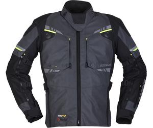 Modeka Taran Flash Giacca Moto, nero-grigio, taglia S per maschi