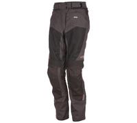 Modeka Upswing Pantaloni in tessuto da donna, nero-grigio, taglia 48 per donne