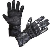 Modeka Valyant Pro Guanti da moto, Bianco/nero, Taglia 9