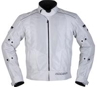 Modeka Veo Air, giacca in tessuto Corto 8XL male Grigio Chiaro