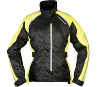 Modeka Viola Dry, giacca antipioggia impermeabile donne 48 female Nero/Giallo Fluo