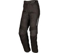 Modeka Violetta impermeabile Ladies Moto Tessile Pantaloni, nero, Taglia 42