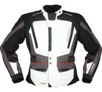Modeka Viper LT, giacca tessile 6XL male Grigio Chiaro/Grigio Scuro/Nero