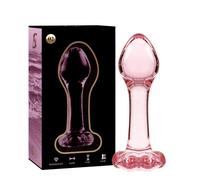 Model 2 anal business borosilicate glas 11 x 3,5 cm rosa 1 St