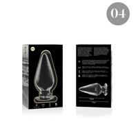 Model 4 anal business borosilicate glas 11 x 5 cm clear 1 St
