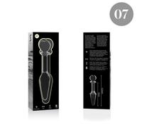 Model 7 anal business borosilicate glas 13,5 x 3 cm clear 1 St