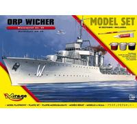 Model da costruire ORP Wicher cacciatorpediniere II Guerra Mondiale