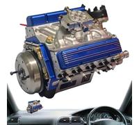 Model Engine, V8 Motor Sculpture, Realistic Engine Display, 15cm, 5.91 Inches, Sturdy Decorative Ornaments, Ideal for Living Room, Home Decor, Men & Women Collectors