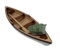 Model Expo-1/10 Boston Whitehall Tender Barca Modellino di Montaggio, Multicolore, 549978