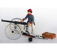 Model Expo Guns of History MS4020 - Breech Loading Williams Gun 1862 - 1:16