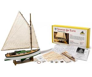 Model Expo MID965 1/32 Chesapeake Bay Flattie - Kit modellino, multicolore, medio