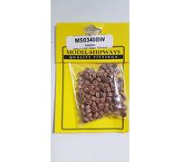 Model Expo MS340BW - BIGOTTE IN NOCE - 5 mm - 150 pcs