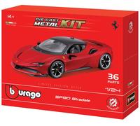 Merchandising Bburago: Model Kit Ferrari R&P Sf90 Stradale - 1:24