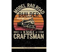 Model Railroad Builder - N Scale Craftsman: 2026 Railroad Calendar: Track Planning, Weekly Overviews, and More - Ideal for Train Collectors