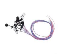 Model Railway - Luci da parete a LED, confezione da 10 pezzi, lampada singola in scala HO, layout scenario, strada in miniatura per illuminazione per edifici diorama, accessori per treni