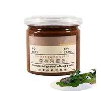 Model Scenery Sand - Realistic Earth Texture, Basing Medium Wilderness Desert Terrain Finish for Mini Diorama Display Fine Crafting Material for Detailed Landscape Effects Hobby Scene Decoration