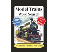 Model Trains Word Search: Model Railroad Word Search, Modeling Layouts