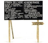 MODEL VICTORIA ITALIAN & GERMAN ROAD SIGNS WWII NORTH AFRICA SET 2 1:35 Cod.4060