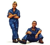 MODEL VICTORIA ITALIAN TANK CREW AT REST Scala 1:35 Cod.4032