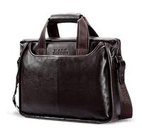 Modelag cartella di affari/borsa messenger uomini epoca in pelle/business casual agenzia viaggi borsa sacchetto impermeabile,Castano