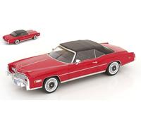 ModelCarGroup CADILLAC ELDORADO CONVERTIBLE 1976 RED 1:18