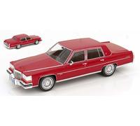 MODELCARGROUP MCG18251 CADILLAC FLEETWOOD BROUGHAM 1982 DARK RED 1:18 Modellino