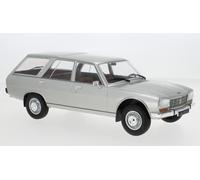 MODELCARGROUP MCG18358 PEUGEOT 504 BREAK 1976 SILVER 1:18 Modellino