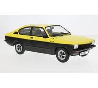 MODELCARGROUP MCG18598 OPEL KADETT C COUPE GT/E 1975 YELLOW/BLACK 1:18 Modellino