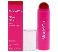 MODELCO - Glow Stick - Rosy Glow - Luminous & Radiant Cream Highlighting Matita - Formula lunga per il viso, Lips, & Eyes - 0,1 oz.