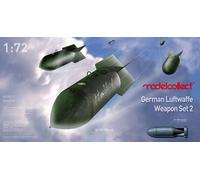 Modelcollect UA72213 - 1/72 German WWII Aeronautica Arma Set 2 SC50 32,Sc250 4