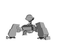 Modelcollect UA72351 - Modellino 1:72 Fist of war,German WWII E50 Night Support Mech