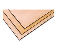 Modelcraft 8308 Foglio Di Ottone 400x200x0.8mm