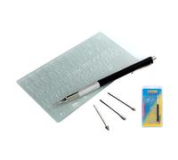 Modelcraft PFR8200 Set Normografo con Incisore modellismo