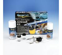 Modelcraft SP50K Aerografo SprayCraft SP50 con accessori modellismo