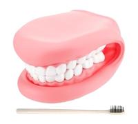 Modèle Dentaire Pédagogique - Marionnette À Main Bouche | 5,91 Pouces PVC | Jouet Éducatif Interactif Avec Brosse À Dents Pour Enfant, Outil De Démonstration Réaliste Pour Hygiène Et Créativité
