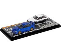 Modeler's 1/64 Initial D Set Vol.22 Takumi AE86 & Bunta Impreza GC8 MD64222