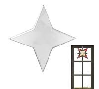 Modèles De De Noël - Outil De Pour, Quilting, Artisanat, Étoile, Règle En Acrylique Durable Et Réutilisable, De Noël DIY Pour Les Passionnés De Intér